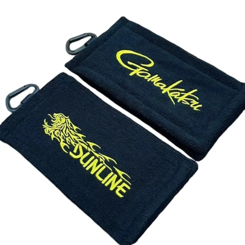 Gamakatsu Outdoor New Product Fishing Towel Non-stick Bait for Rock Fishing Absorbent Fishing Supplies Fish Catching Towel