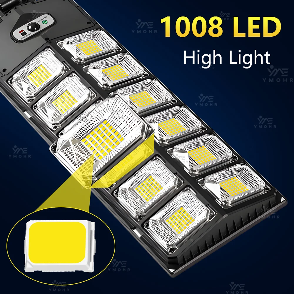 2026 880000000LM 65000W Solar Lights Outdoor Motion Sensor Super Bright Wall Lamp IP68 Waterproof Garden Yard Patio Street Lamps