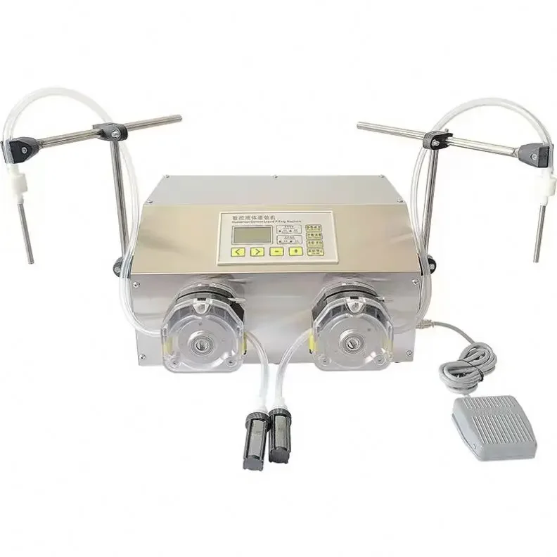 

# Перистальтический насос с двойным соплом Машина для розлива жидкостей Перистальтический насос Машина для микронаполнения Машина для розлива жидкостей