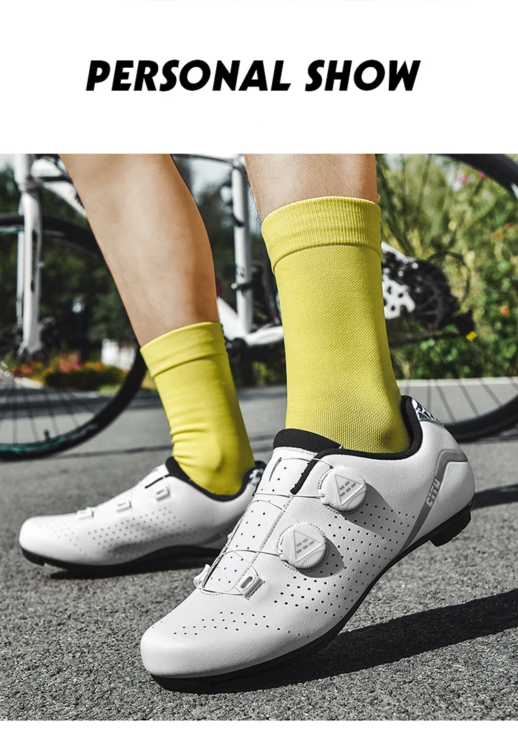 Fahrradschuhe für Herren, professionelle SPD-Rennradschuhe für die Straße, MTB-Mountainbike-Schuhe, lockfreie Fahrradschuhe für Damen – Detail 15