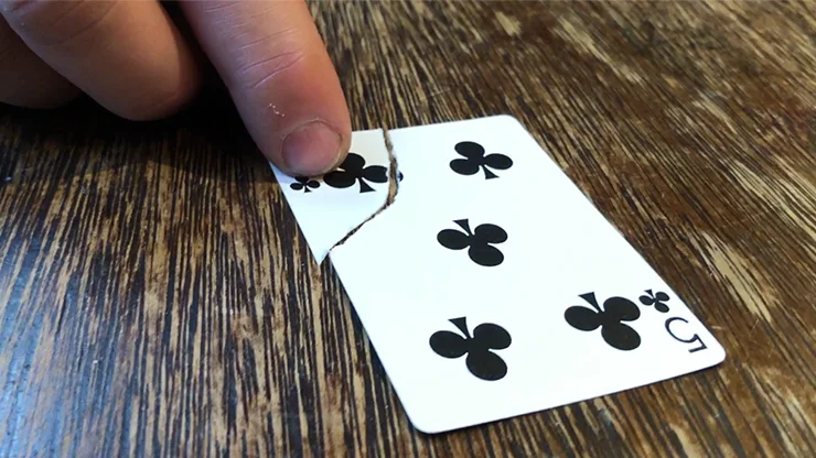 Torn Corner Machine 2.0 (TCM) by Juan Pablo Card Magic Trick Close Up Magic Magia Magie Magician Prop Accessory Gimmick Tutorial