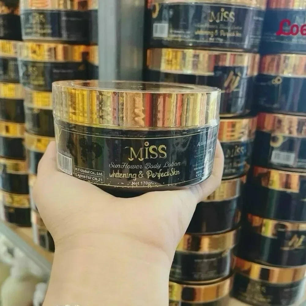 KEM BODY MISS THAI LAN Beyazlatıcı Vücut Losyonu Koyu Ciltler için Aydınlatıcı Krem Beyazlatıcı Krem