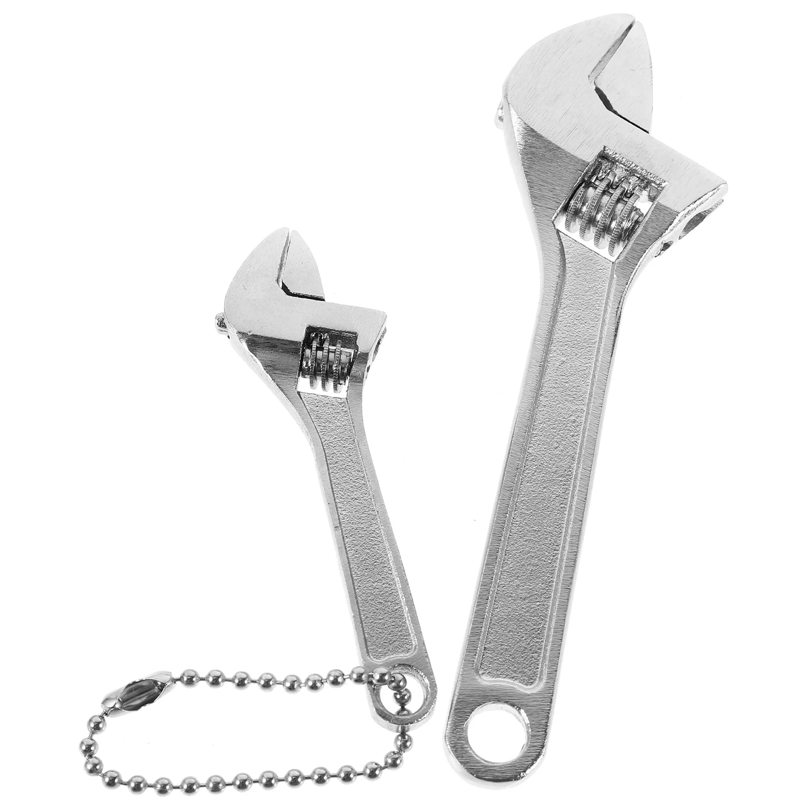 

2 Pcs Mini Wrench Plumbing Tools Adjustable 4 Inch Spanner Wrenches Small Locking Hand