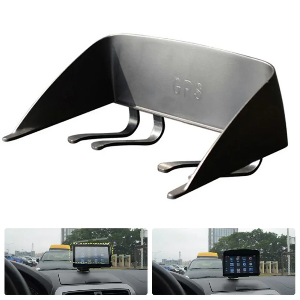 7 Inch Sun Visor GPS Sunshade Navigation Visor Cover Car Accessories Car Phone Holder Sun Visor For Car Accessories