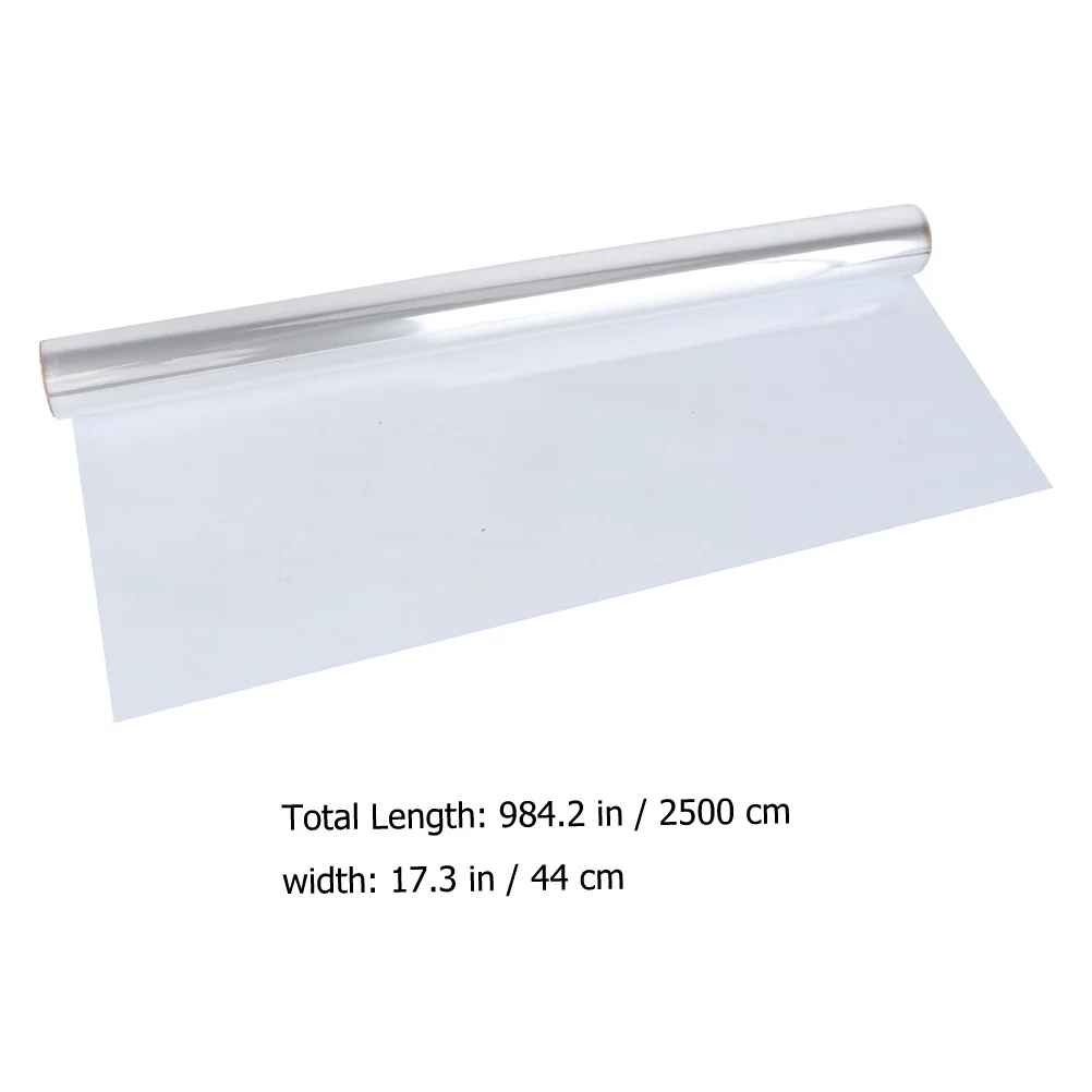 1 لفة شفافة واضحة السيلوفان التفاف الفيلم دائم هدية التفاف الفيلم للزهور الحرفية الزفاف عيد ميلاد واضح السيلوفان #4