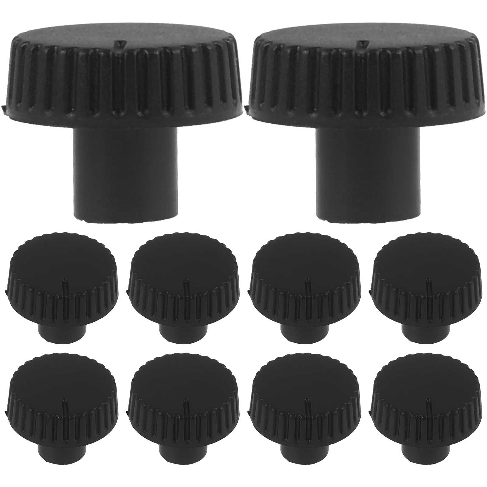 

10 Pcs Knob Cap Guitar Knobs Volume Tone Control Caps Potentiometer Disc Player