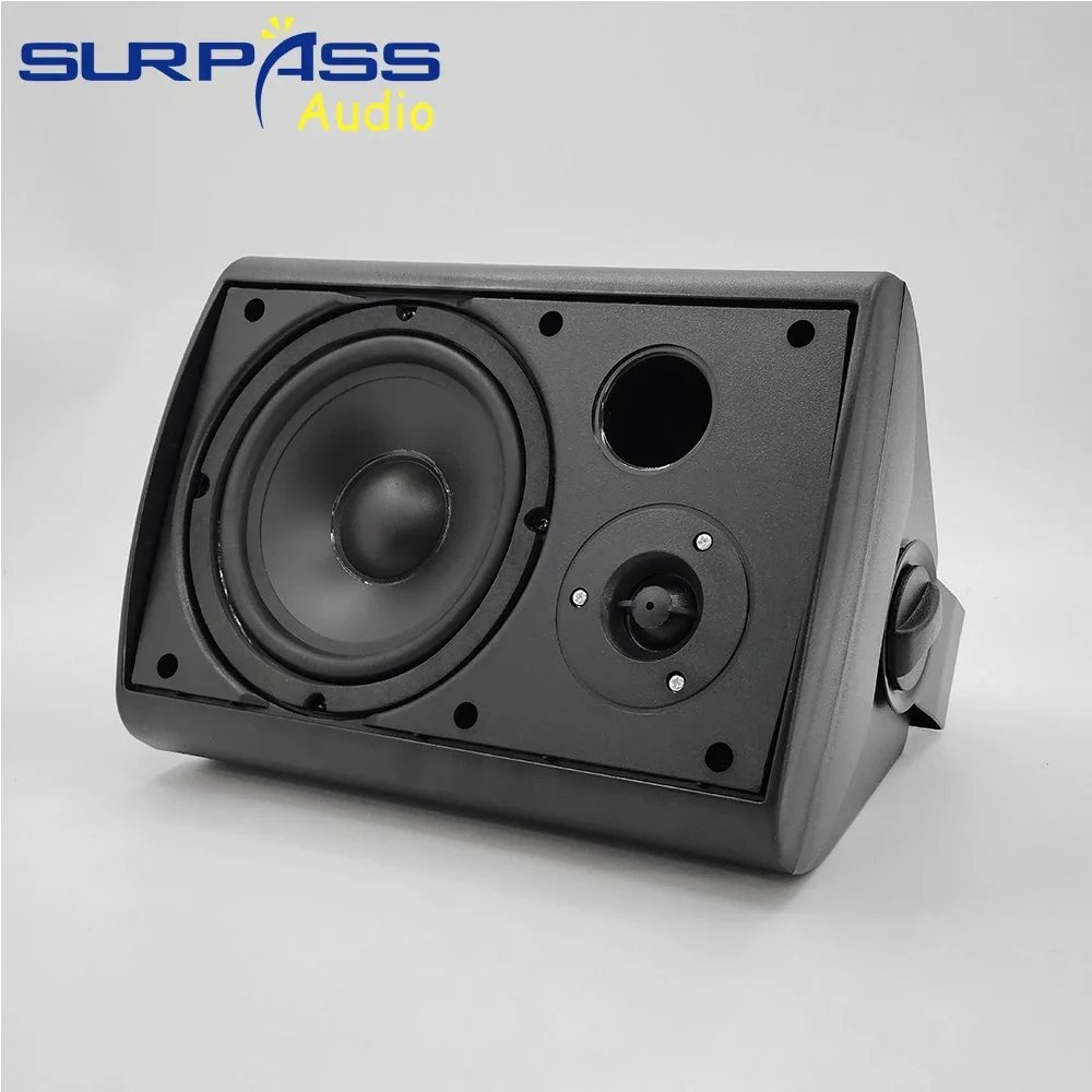Indoor Wall Mounted Speaker PA  System  40W HiFi Home Stereo Subwoofer Audio Background Music Full Range Public Address Speakers