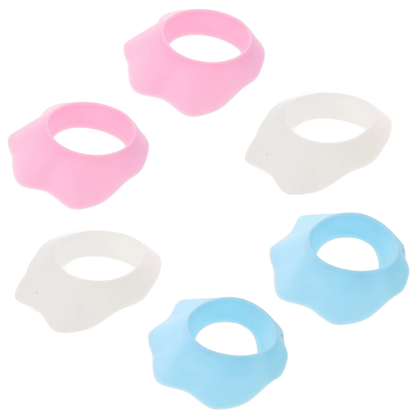

3 Pairs Waterproof Face Washing Wristbands Shower Silicone Gel Makeup Bands Skincare Portable Comfortable Elastic Long Lasting