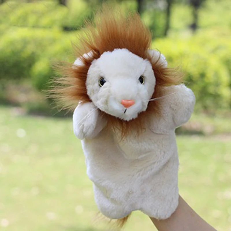 Weiches Tierspielzeug, gefülltes Geschenk, Löwe, Kinderzimmer, Kleinkind, Handpuppe, Plüschtier