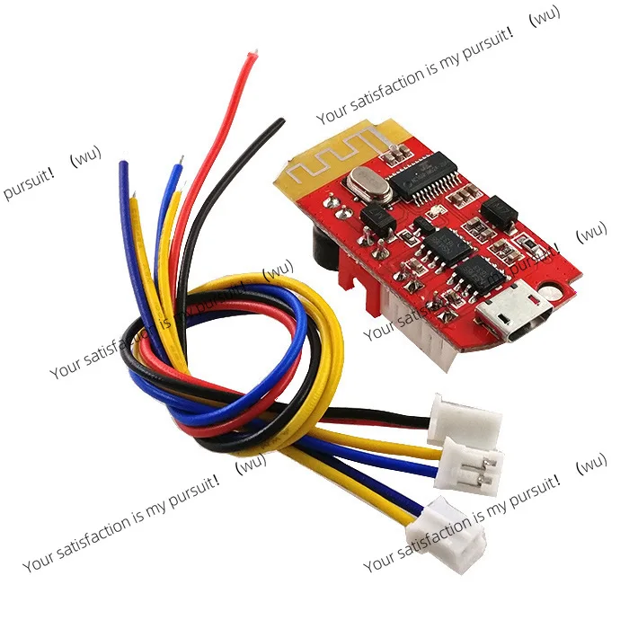 CT14 Micro 4.2 Stereo Bluetooth Power Amplifier Board Audio Module Class F 5W + 5W DIY Modified Speaker with Charging