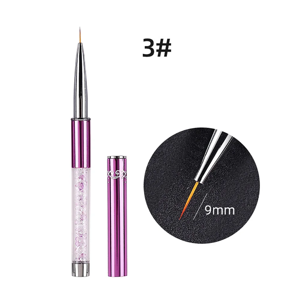 Nail Art Brush Line Painting Pen Gel UV Manicure Tools 1PCS