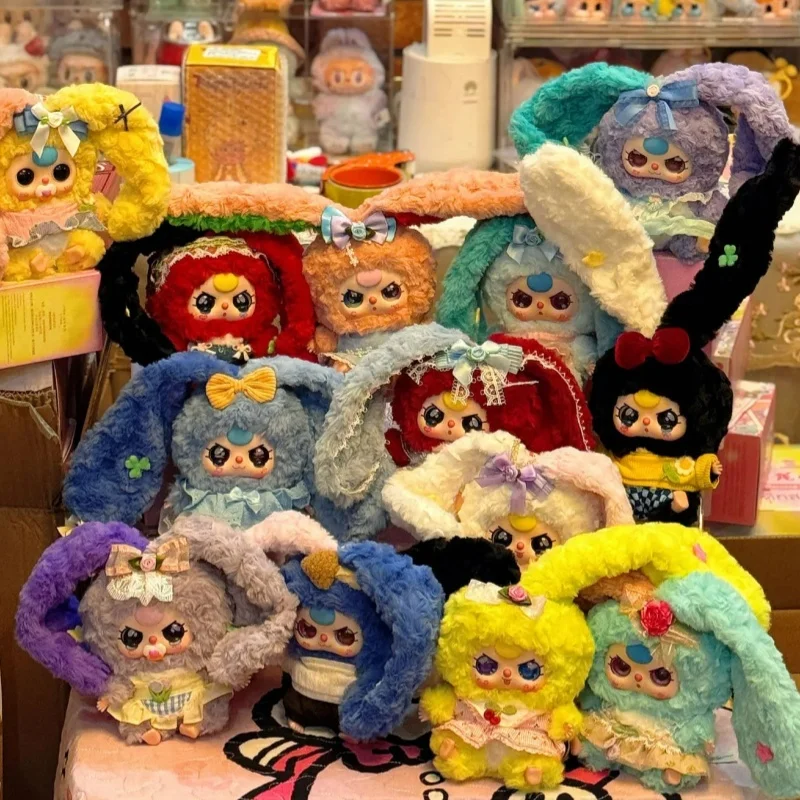 

В наличии Новый оригинальный Baby Three Wa Three Years Old Lil Rabbit Town 4-го поколения, модная тенденция, слепая коробка, игровая кукла, подарок