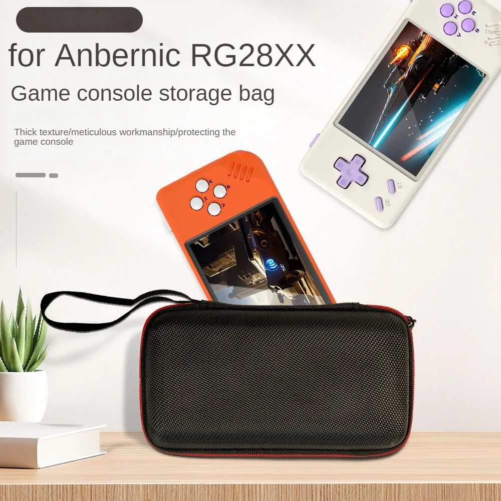 

Сумка для хранения для игровой консоли Anbernic RG28XX устойчивая к царапинам ударопрочный портативный органайзер защитный чехол