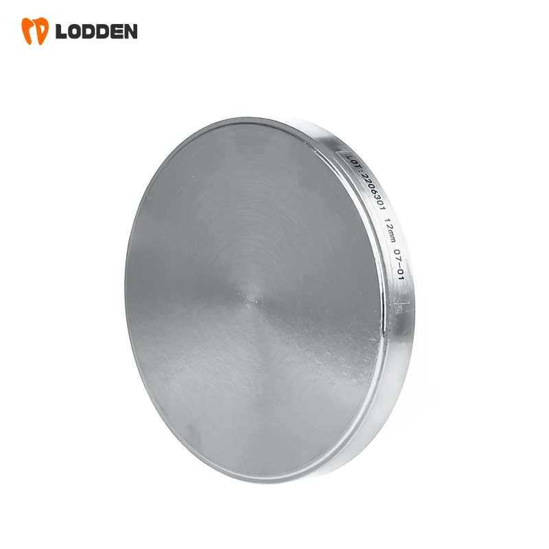 LODDEN Cobalt-Chrome Alloy Disc Disk Denture Material For CAD CAM Dentist Material Co-cr Alloy Block Abutments Framework