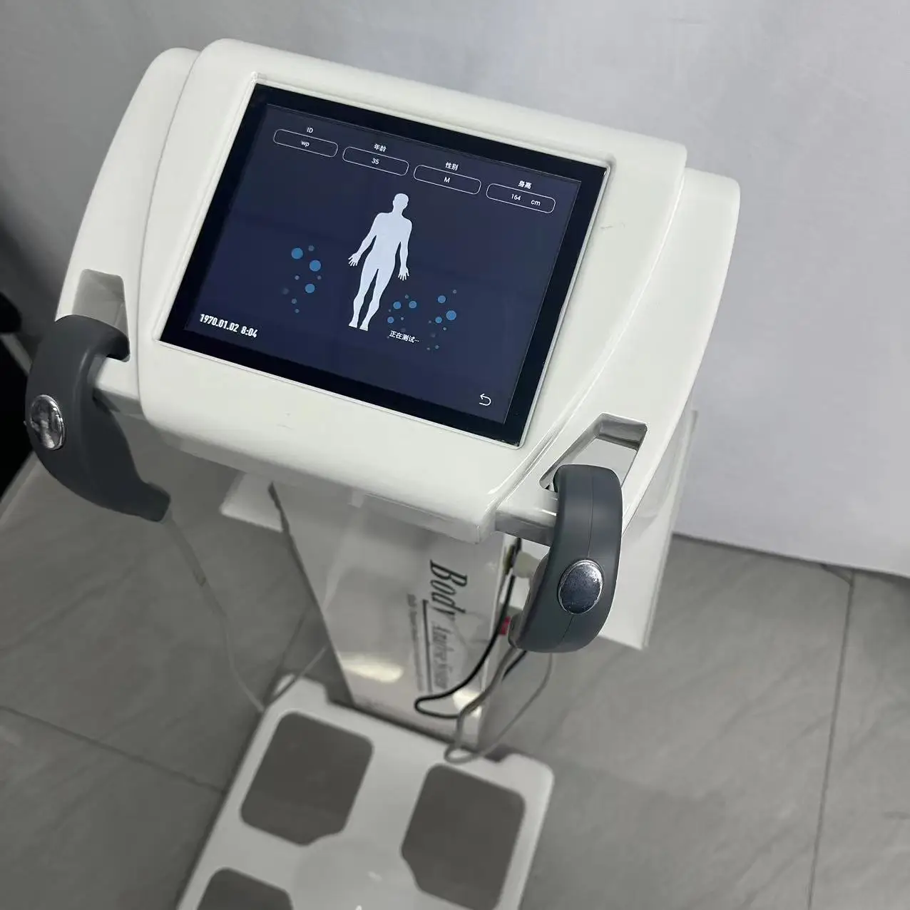 Analyzer With Printer Handheld Body Composition Designed Specifically For Measuring Body Fat In Gyms Intelligent Body Testing