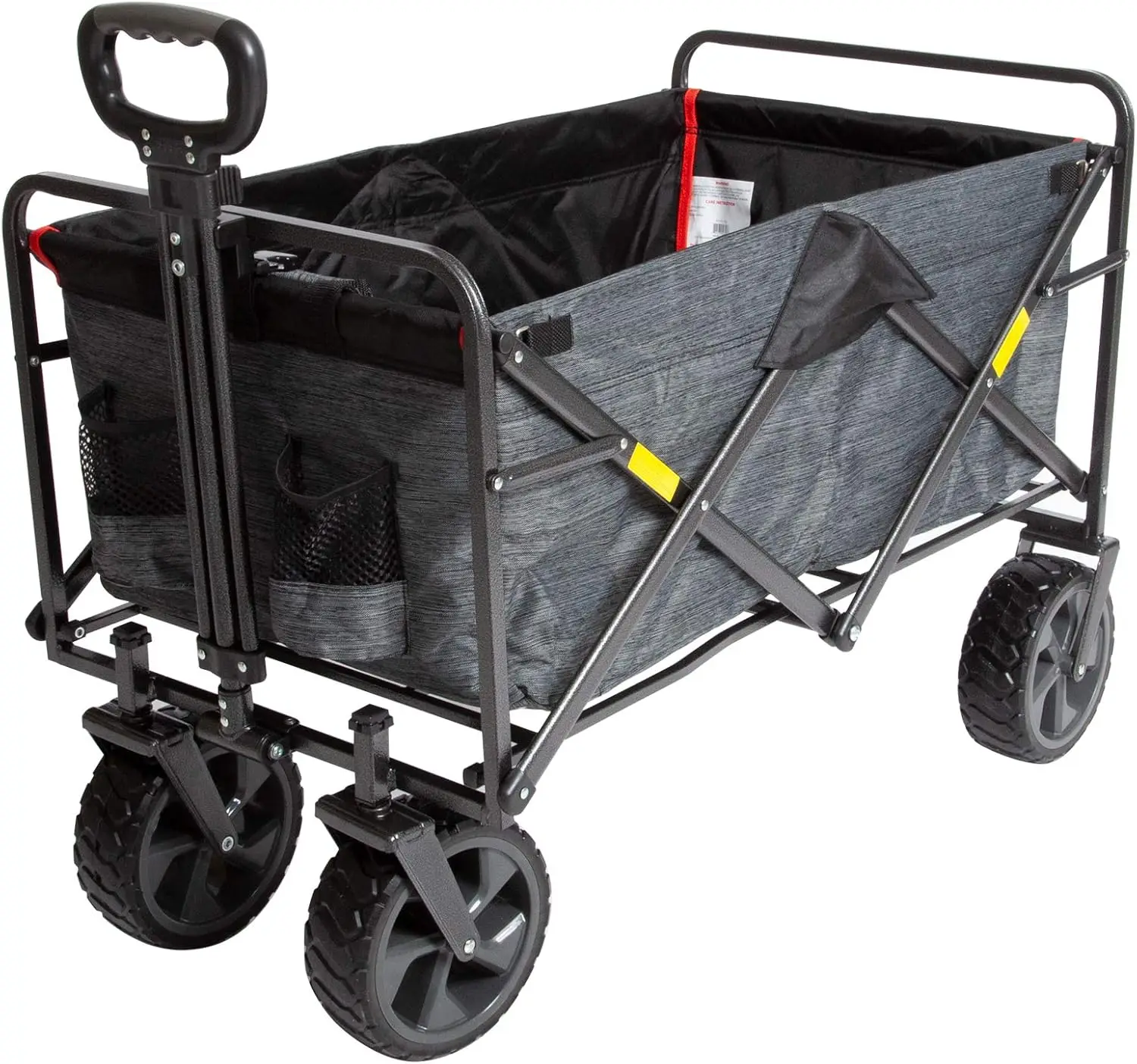 RapDuty-Chariot de camping pliable extérieur, équipement d'épicerie, chariot roulant réglable, portable, léger, utilitaire, XL