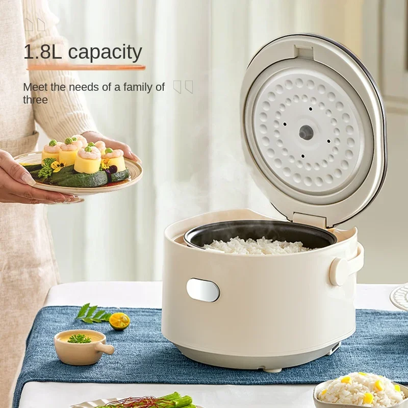 220V 1.8L Electric Rice Cooker Non-stick Intelligent Home Food Cooking Pot Multi Cooker