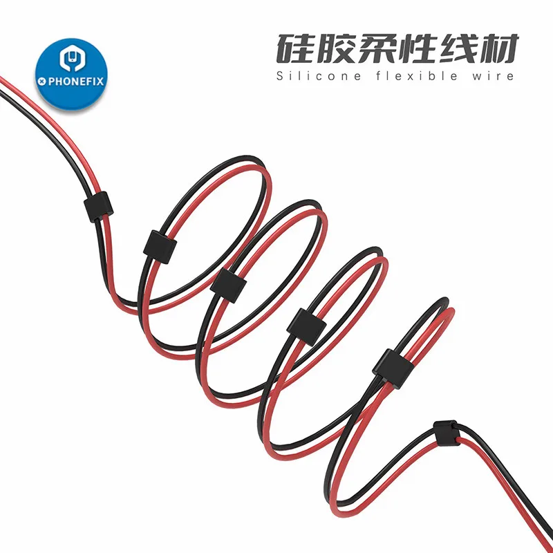 2UUL PW01 Ultra Soft Power Line Flexible Printed Circuit for IPhone 14 13 12 11 7 8 X Series DC Power Supply Control Test Cable