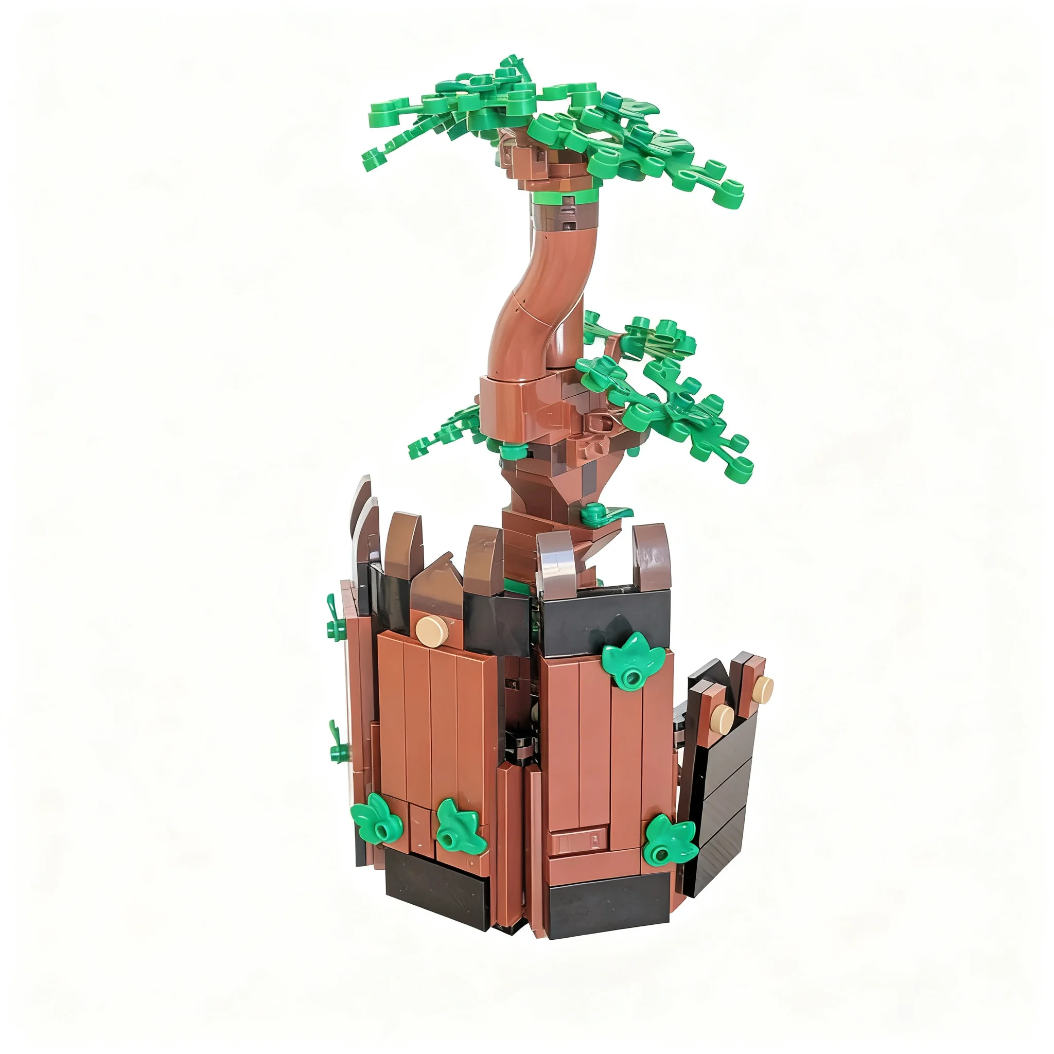 399pcs MOC Castle Forestmen hideout under siege Model Christmas Gift Collectible Home Decor Room Decoration Tabletop Ornament