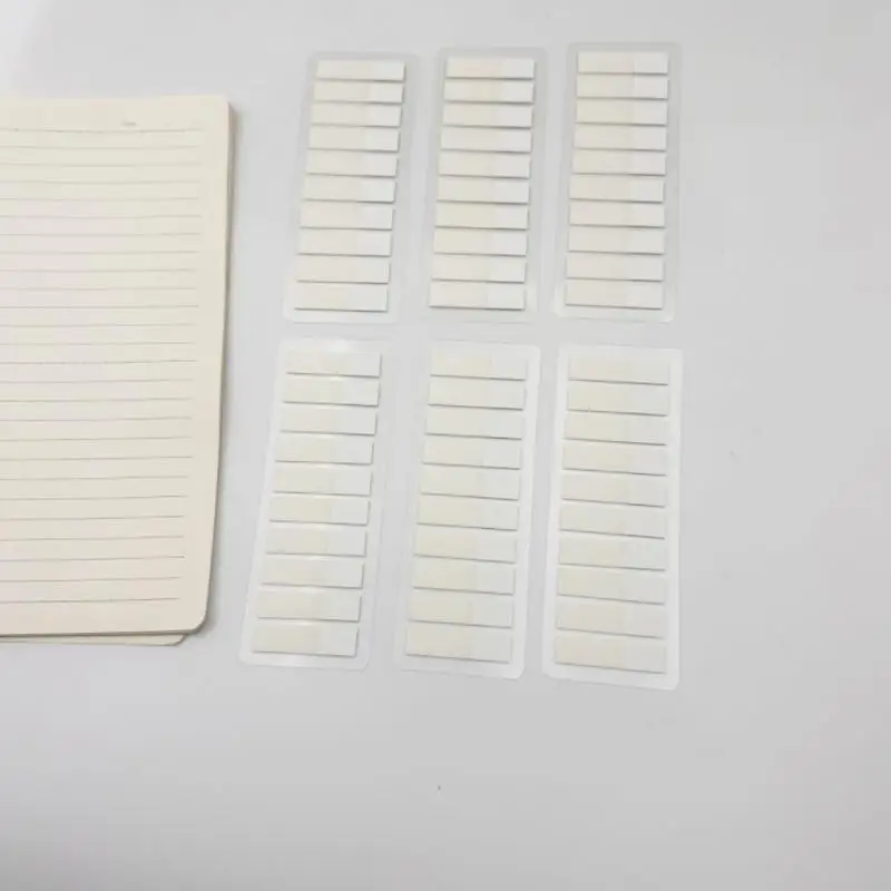 U2JE 120PECESS White Clear Index Etichetta Etichetta per animali domestici Scrivi Note adesive Adesive Pagina Marker Segnalibri