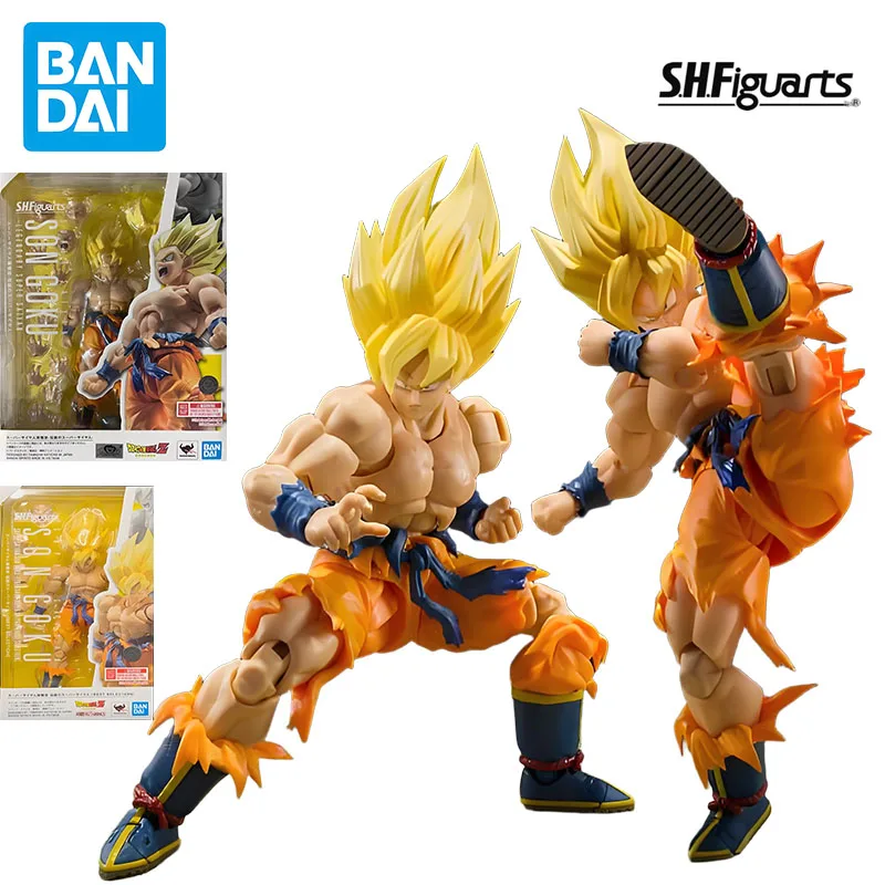 بانداي الأصلي أطقم منمذجة GUNDAM SHF SON GOKU أنيمي عمل الشكل التجمع نموذج اللعب نموذج الهدايا الأولاد تحصيل الحلي #2