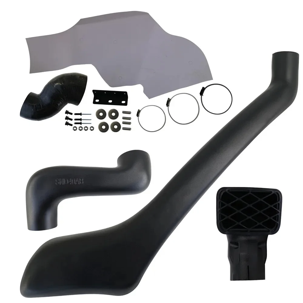 DUKE4WD Air Intake Snorkel Kits for Nissan Navara D40 2008 Onward Year Models 4X4 Car Accessories Matte Black