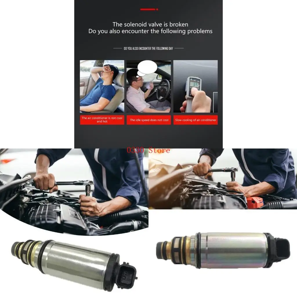 

Efficient Compressor Solenoid Valves Metal Electromagnetic Valves Enhancing Cooling System Performances for Car 525