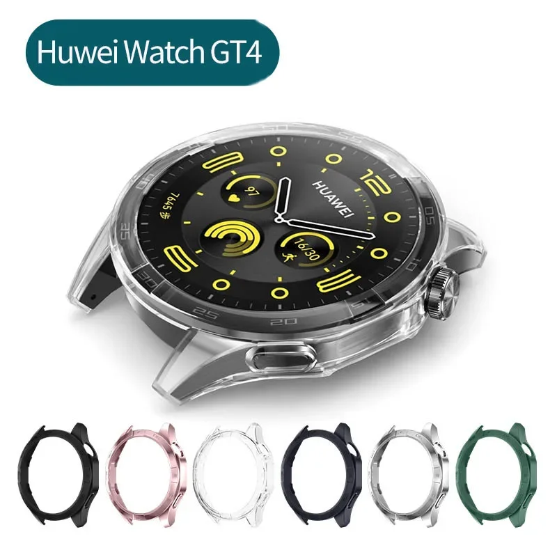 

Anti-falling frame shell For Huawei Watch GT4 46mm Smart Watchband Hollow out Bumper Shell For Huawei Watch Protective shell