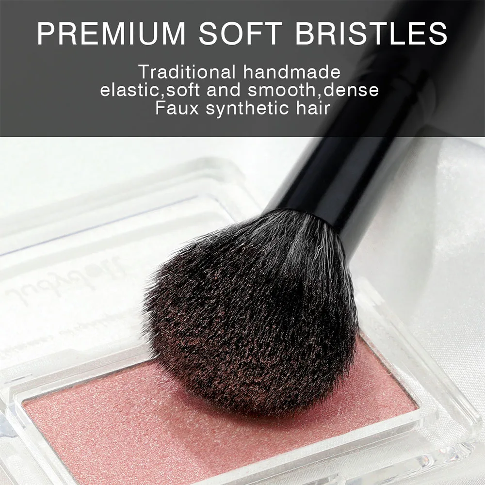 Juego de brochas de maquillaje profesionales, 24 Uds., contorno sintético Premium, colorete, sombra de ojos, delineador de mezcla, Kit de brochas de maquillaje, herramienta de belleza