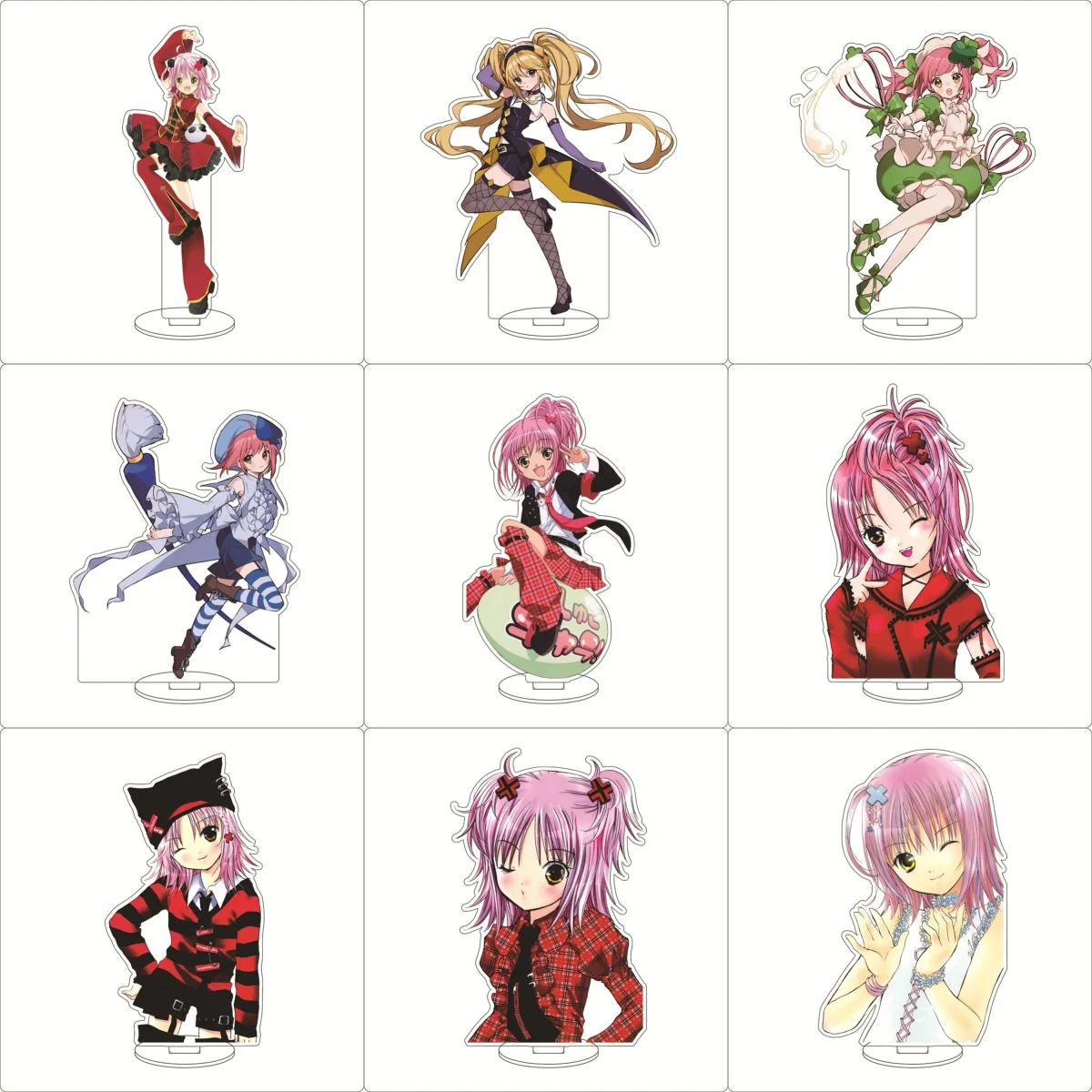 

15CM Shugo Chara Acrylic Stand Ornaments Rumi Zoey Mira Decorations cosplay Accessories Christmas Gifts