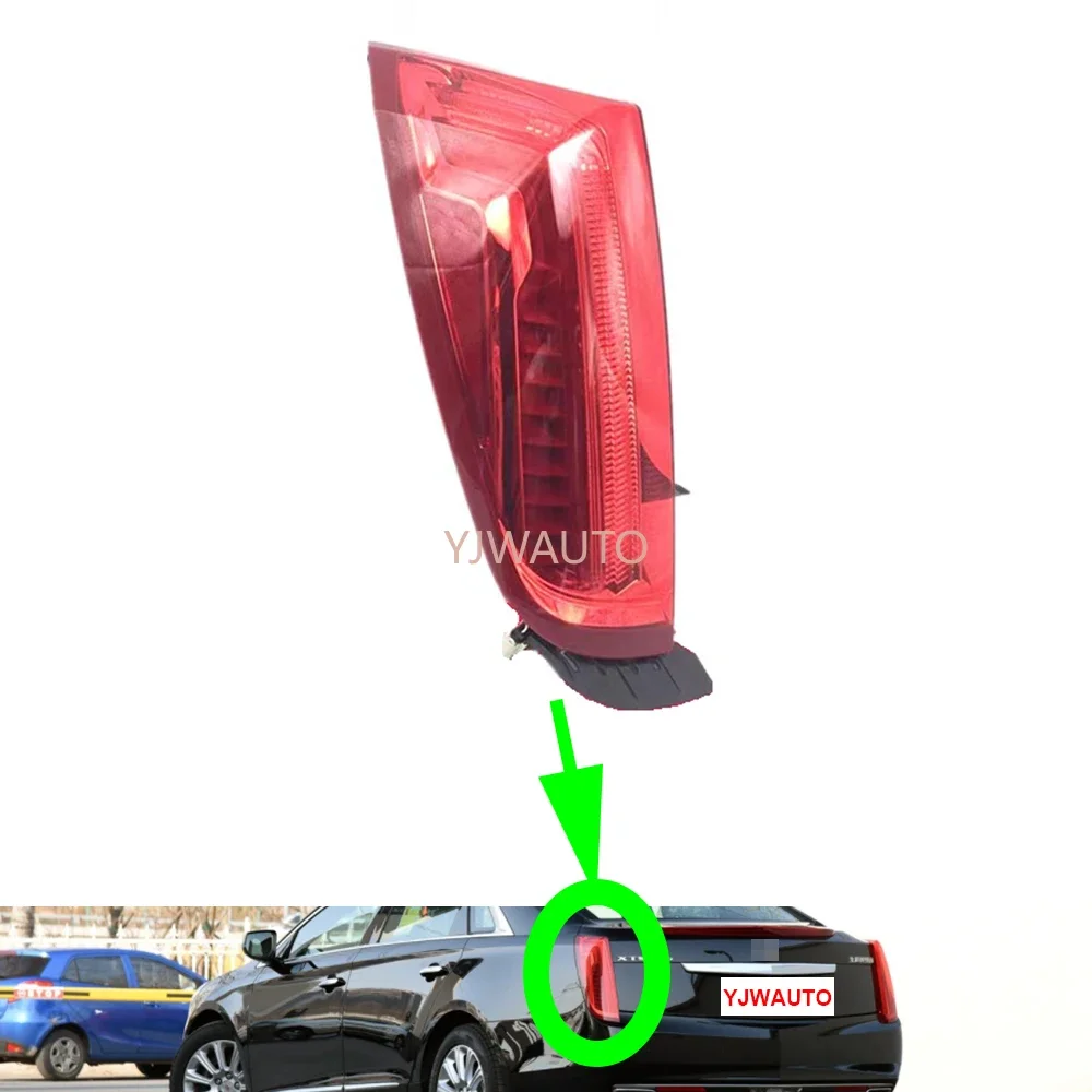 

Для Cadillac XTS 2014 2015 2016 2017, задние фонари, автомобильный задний фонарь, лампа заднего парка, корпус стоп-сигнала, задний указатель поворота в сборе