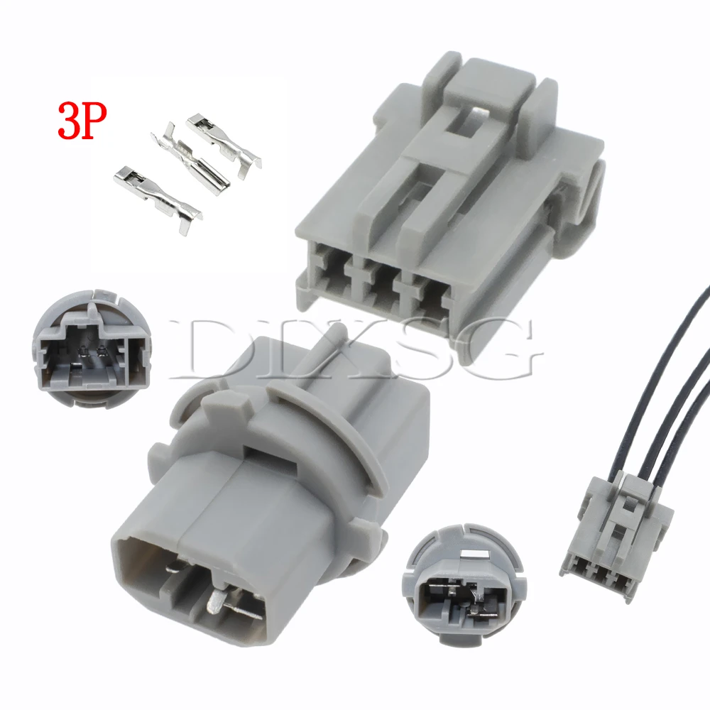 1 Set 3 Pin 6098-0241 6098-0242 Car Wire Cable Socket Holder for Honda Reversing Light Reading Lamp Power Plug Auto Accessories