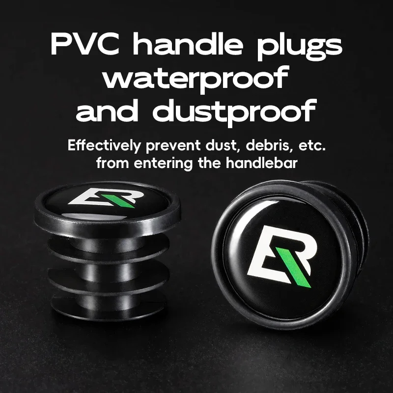 ROCKBROS maniglie per biciclette manopole MTB manopole per manubrio per bici da strada in pelle PU morbide antiscivolo accessori per biciclette confortevoli