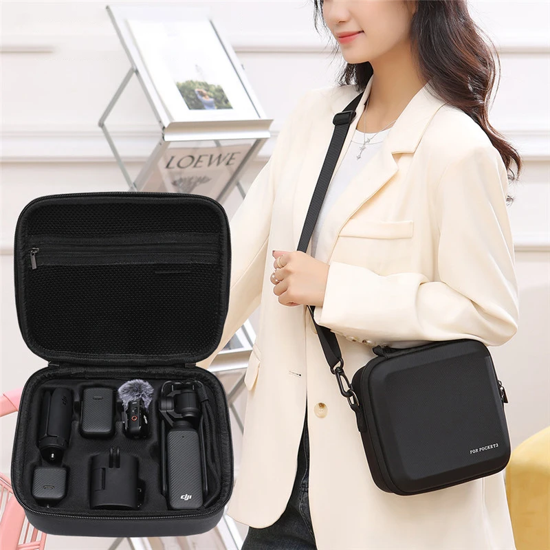 For DJI Osmo Pocket 3 Bag Portable Case Spare Parts Storage Box Waterproof Anti Seismic Case Camera Accessories