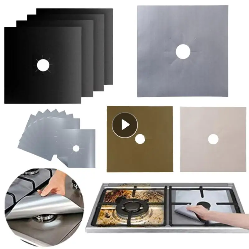 

1/2/4 шт., многоразовые накладки на горелки