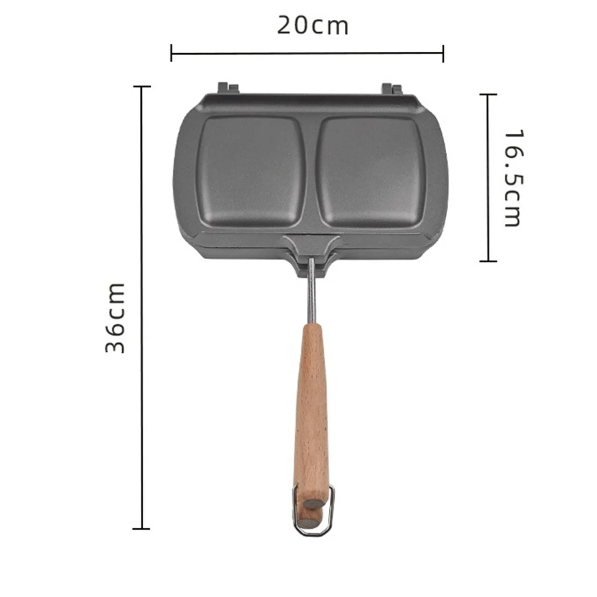 Sandwich Machine for Sandwich Making Non Stick Double-Sided Baking Tray Hot Dog Toaster Breakfast Machine Pancake Maker