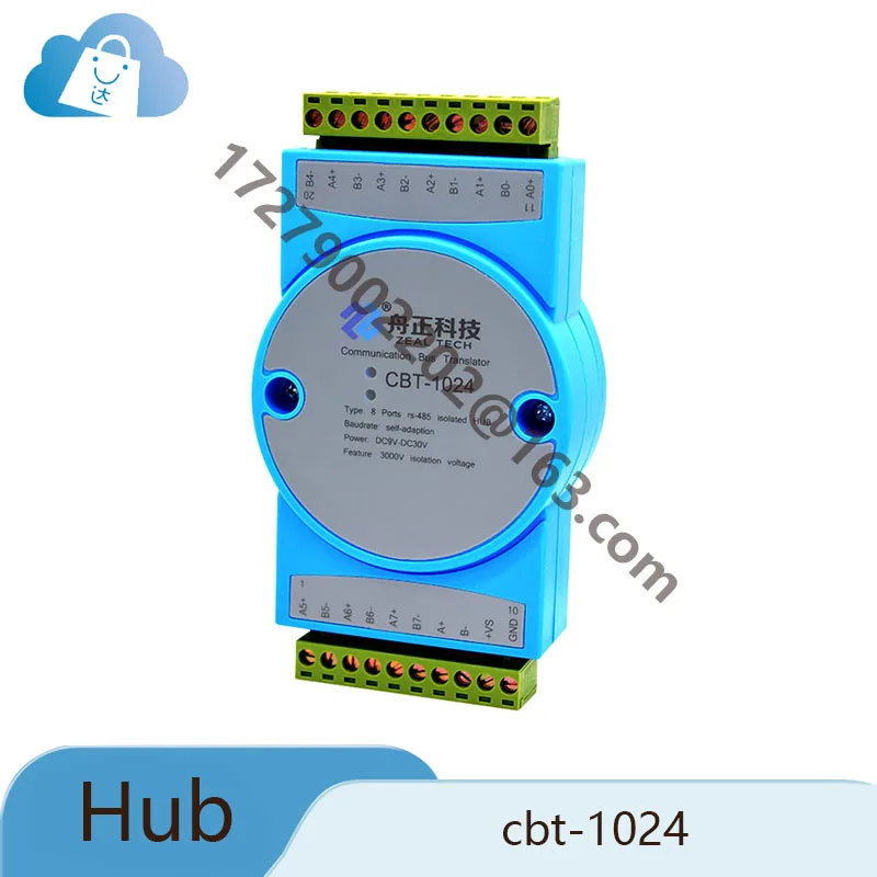 

Концентратор RS485, 8-портовый повторитель, промышленная изоляция, молниезащита, распределитель сигналов от 1 до 4 CBT-1024