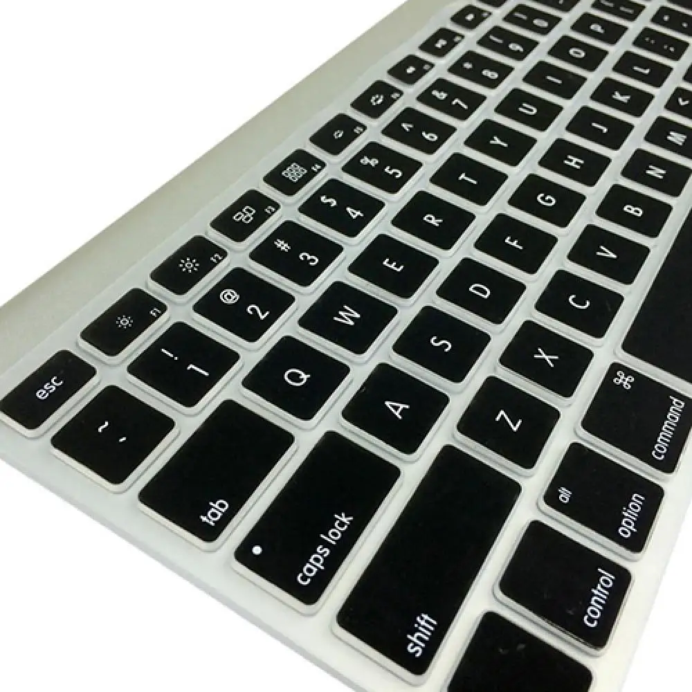 Caso Teclado para Apple Air Pro, Capa Protetora Macia, 13 em, 15 em, 17 em