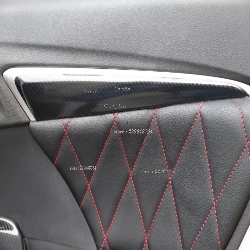 

LHD RHD For Honda Fit Jazz GK5 2015-2018 ABS Inner Door Panels Strip Decoration Cover Trim Car Sticker Accessories