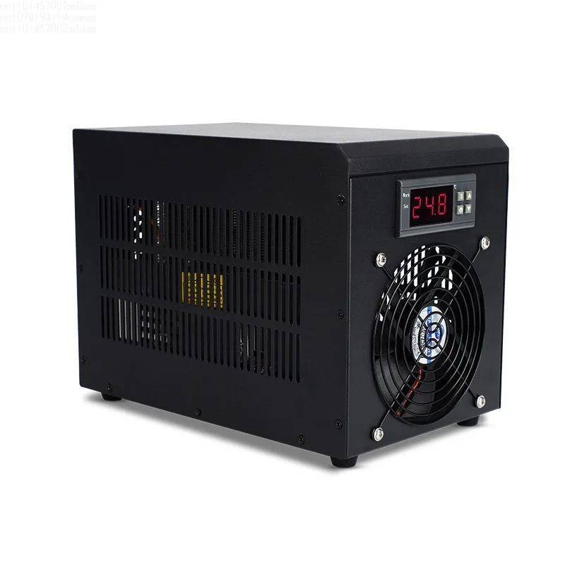 180W Aquarium Water Chiller 60L Fish Tank Cooler Heater System 10-40℃ Constant Temperature Device Sustainable Refrigeration