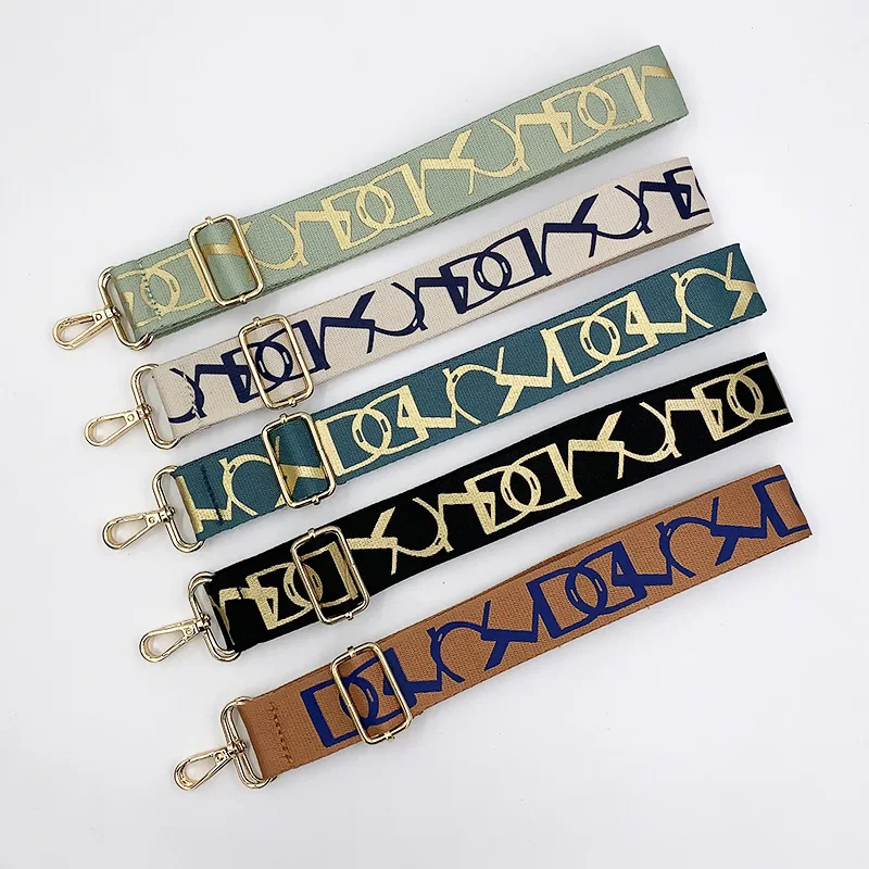 Stilvoller, bunter, ethnischer Wind, breiter Schultergurt, Damentaschenzubehör, verstellbare einzelne Umhängetaschengurte – Detail 8