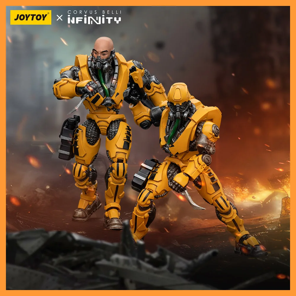 

Экшн-фигурка JOYTOY Infinity серия JT7301 JT7455 масштаб 1/18 Yu Jing Wu Ming Assault корпус модель 10,8 см