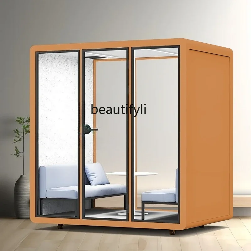 X Soundproof room, silent warehouse, office smart, cabin mobile, recording studio, phone booth.