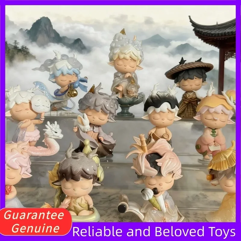 

Genuine Heyone Mimi The Poetry Of Time In Four Seasons Series Blind Box Unique New National Style Desktop Decoration Toy Gift