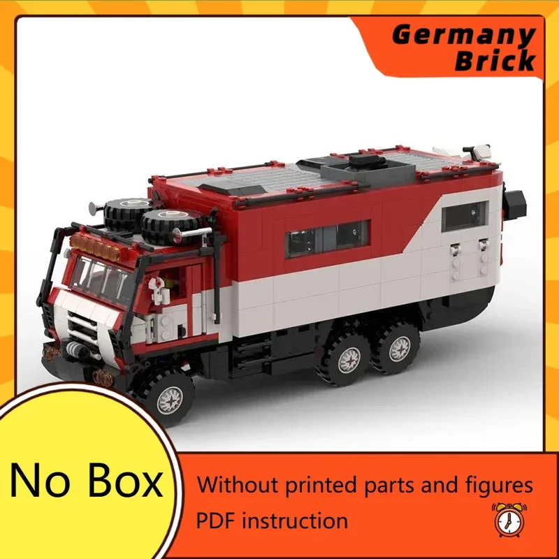 City Vehicle Model Moc Building Bricks Classic V10 Camper Technology Modular Blocks Gifts Christmas Toys DIY Sets Assembly
