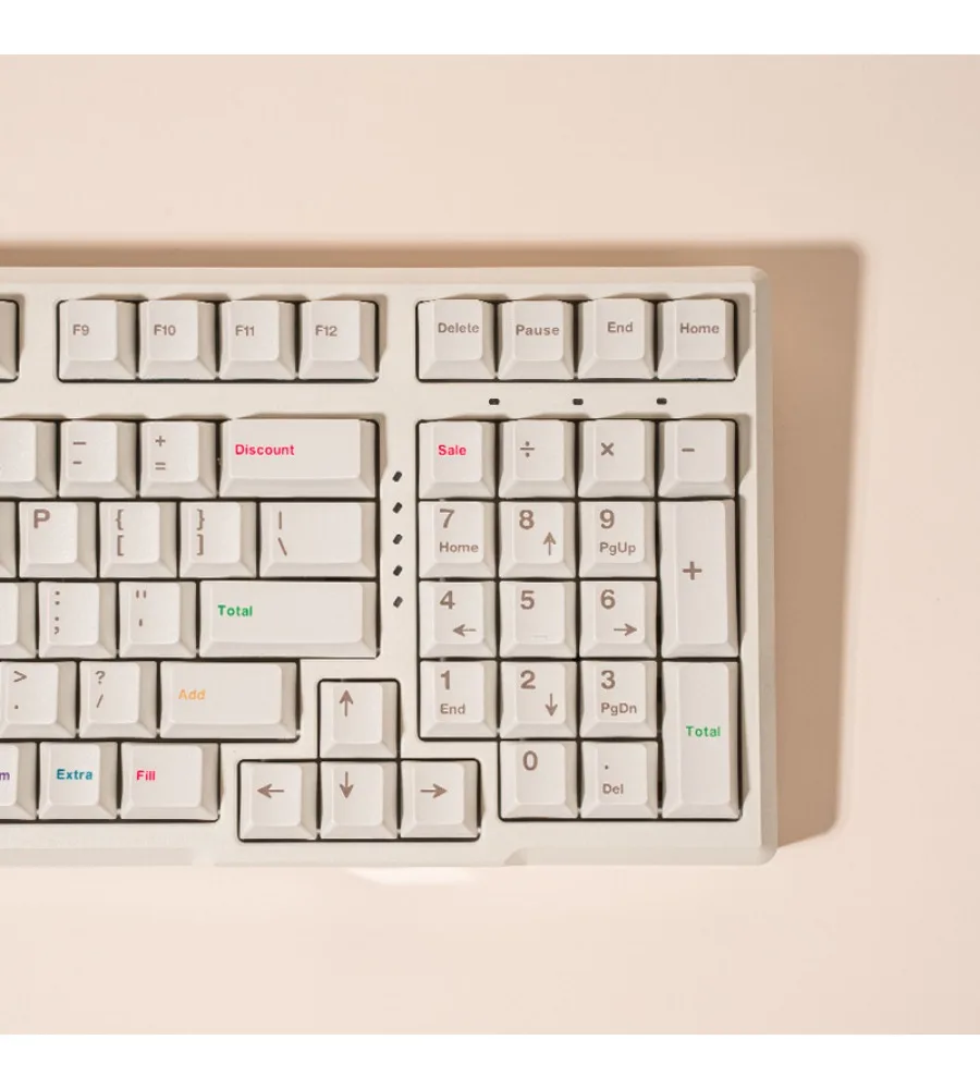 

Custom keycap mechanical disc full set original factory height PBT sublimation frozen yogurt