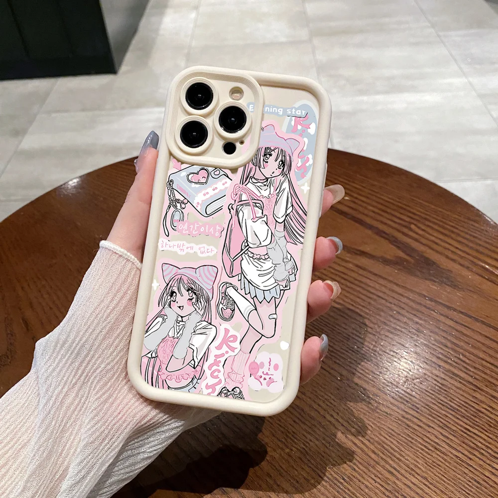 for Realme C67 C53 C51 Note 50 C21Y C25Y C33 C30 C35 9i Fashion Magic Girl Full Protective Case Anti Drop Cover