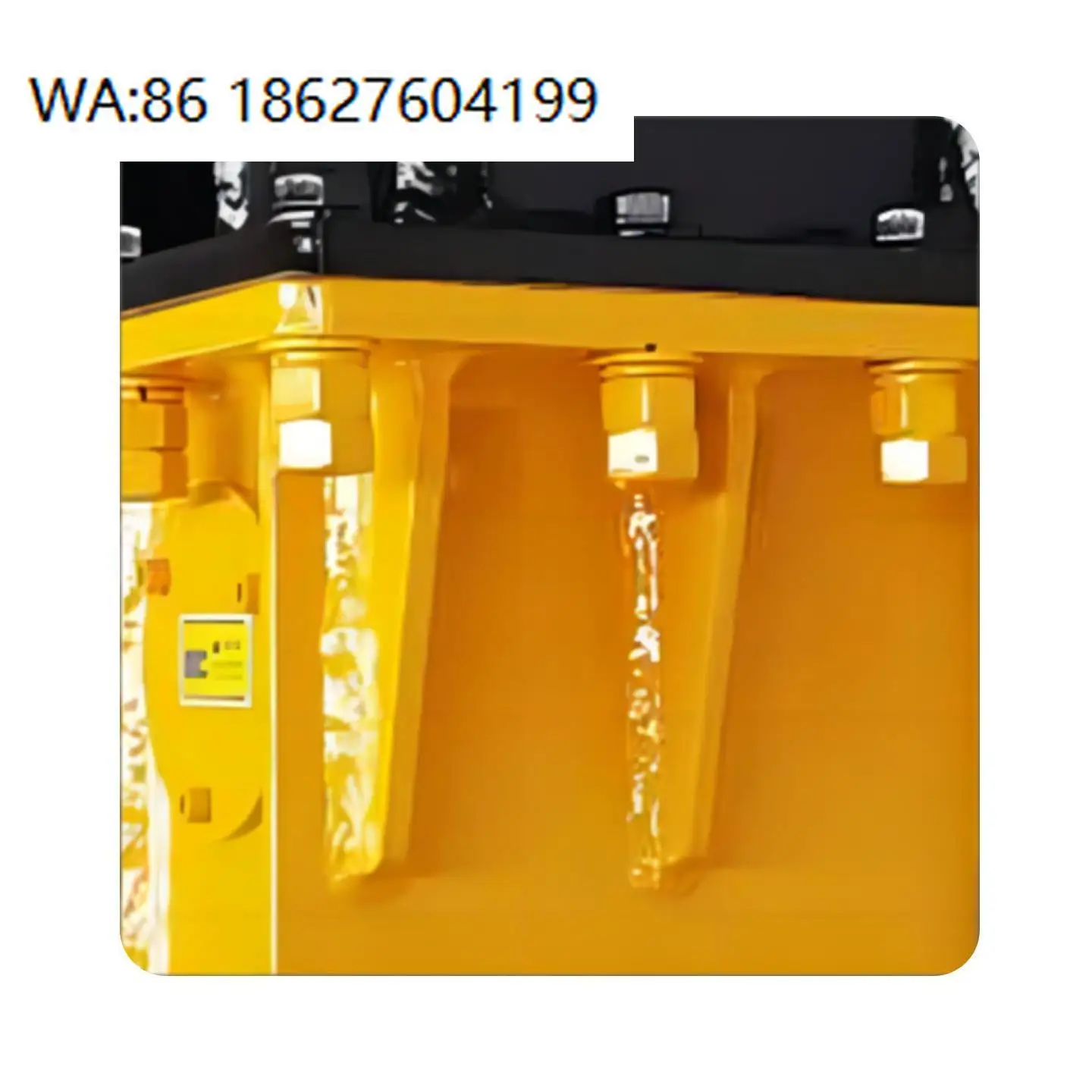 

SB35 Side Bracket Hydraulic Rock Breaker Hammer With Accumulator, Solid Body Fits 5-5.5 Ton Small Digger Compressor Equipment
