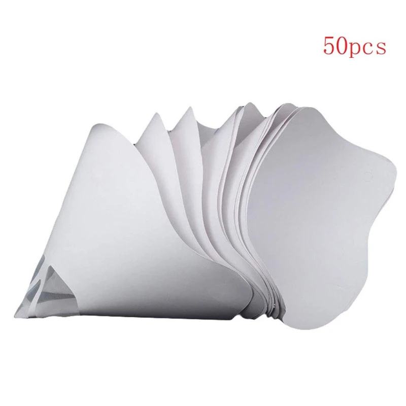 Y1UB 3D Printer Parts 50/100pcs Thick Photopolymer Resin Paper Filter Funnel Disposable