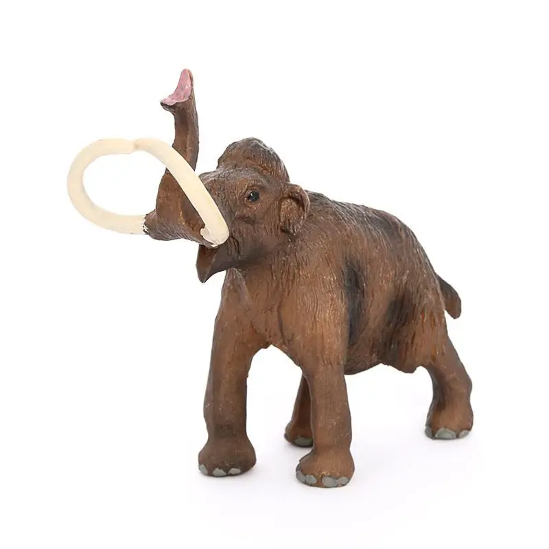 Simulation Wildlife World Set Mammoth Mammoth Model Prehistoric Bio Plastic Children's Toys Gifts